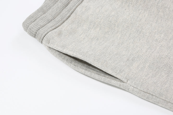 Un-Useless 170414 SWKNIT inlay knit sweatpants made in Japan tapered silhouette grey pocket detail