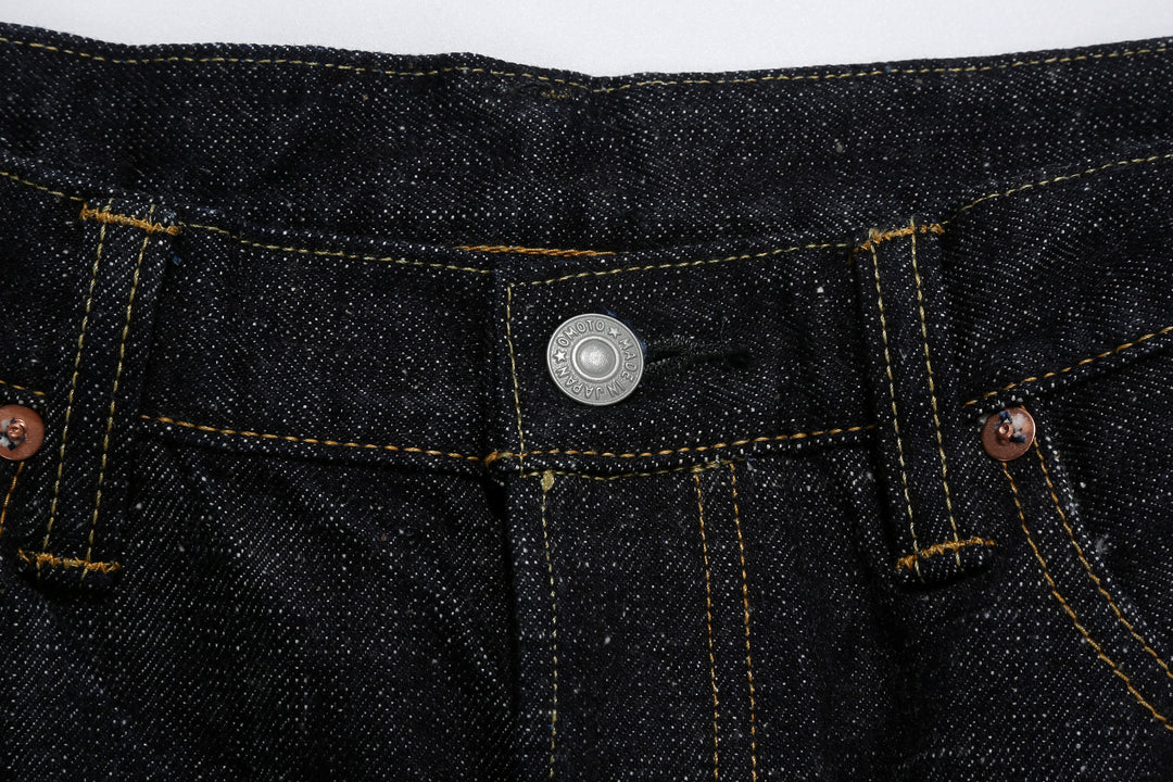 Omoto Denim 0411 15.5oz "Slub-Nep" Selvedge Denim - Slim Tapered Fit