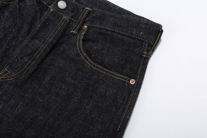 Omoto Denim 0411 15.5oz "Slub-Nep" Selvedge Denim - Slim Tapered Fit