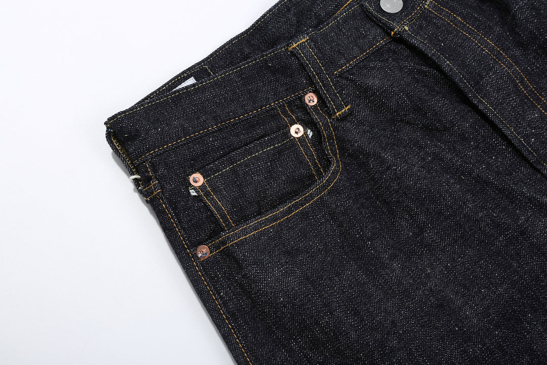 Omoto Denim 0411 15.5oz "Slub-Nep" Selvedge Denim - Slim Tapered Fit