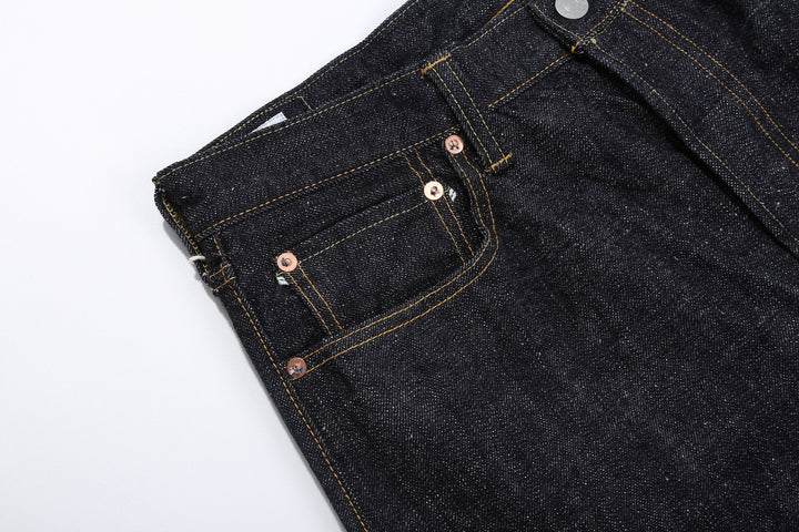 Omoto Denim 0411 15.5oz "Slub-Nep" Selvedge Denim - Slim Tapered Fit