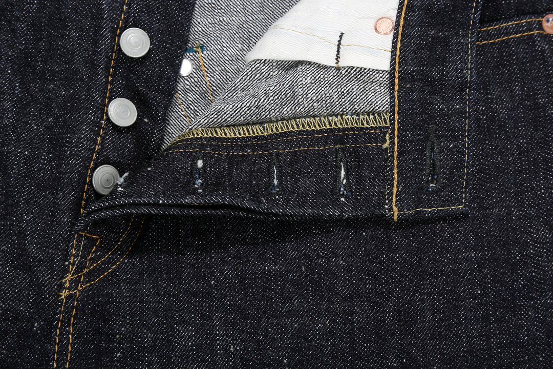 Omoto Denim 0411 15.5oz "Slub-Nep" Selvedge Denim - Slim Tapered Fit