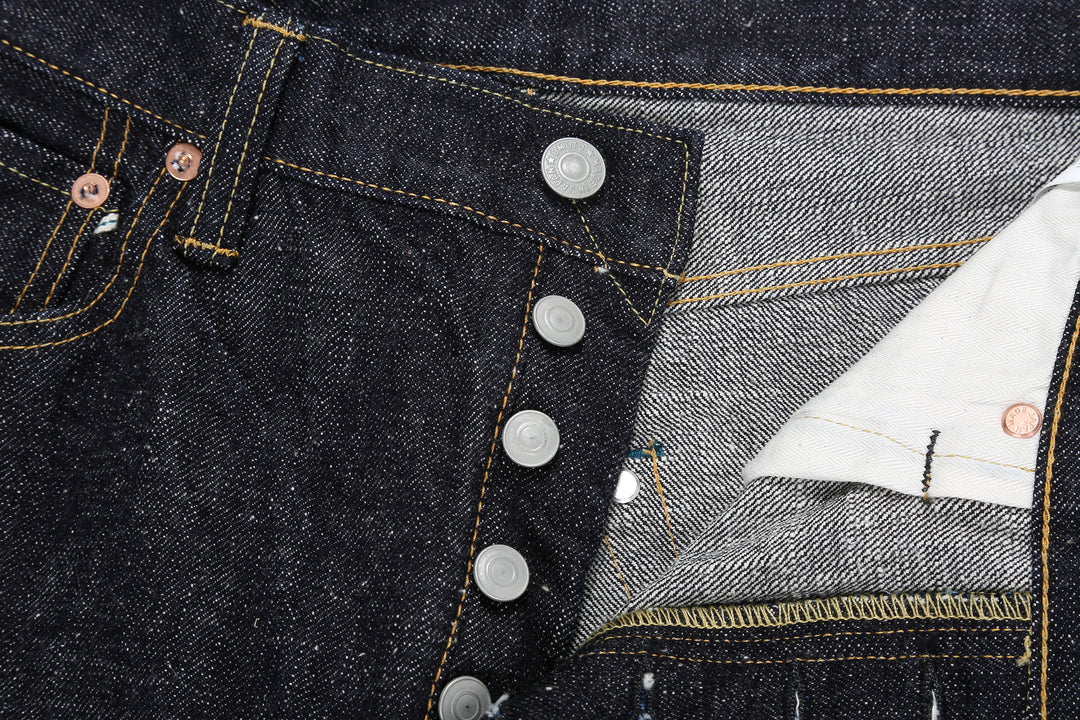Omoto Denim 0411 15.5oz "Slub-Nep" Selvedge Denim - Slim Tapered Fit