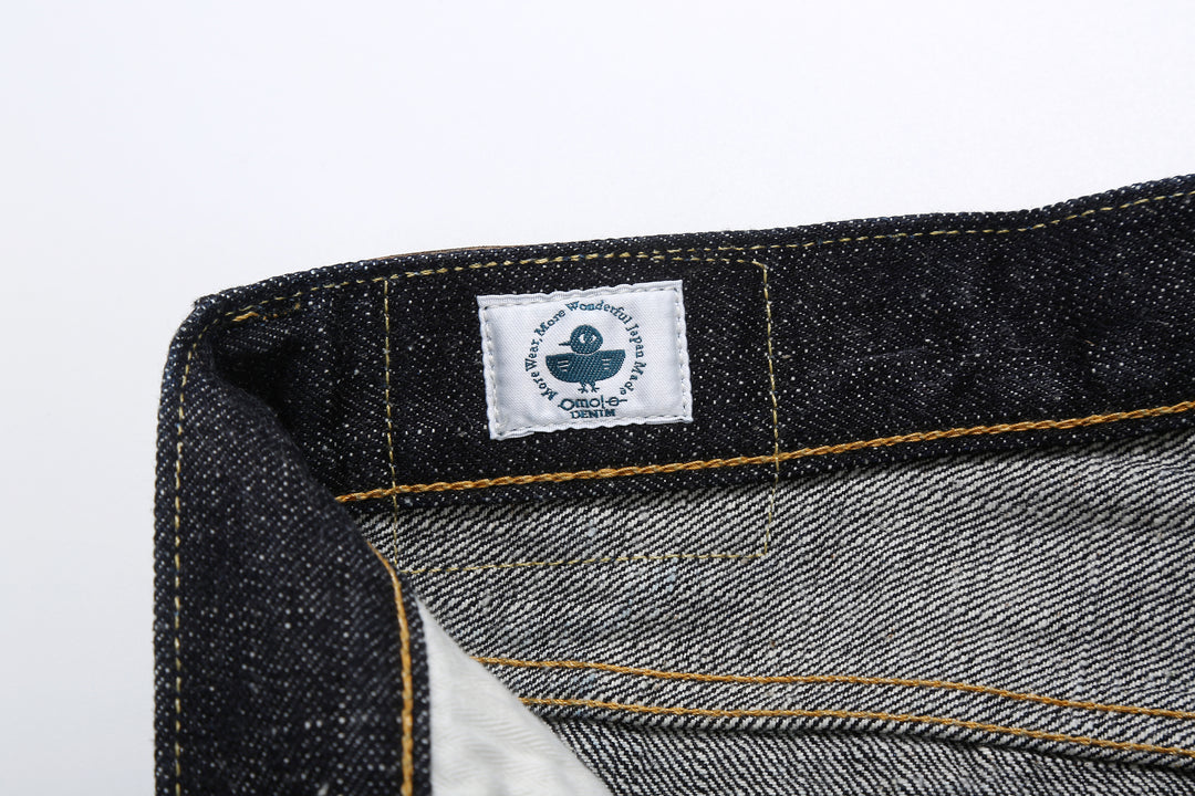 Omoto Denim 0411 15.5oz "Slub-Nep" Selvedge Denim - Slim Tapered Fit