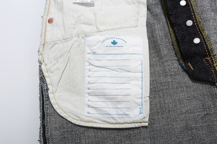 Omoto Denim 0411 15.5oz "Slub-Nep" Selvedge Denim - Slim Tapered Fit