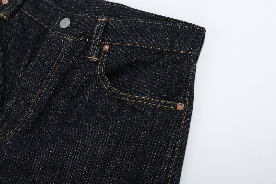 Omoto Denim 0611 15.5oz "Slub-Nep" Selvedge Denim - Relaxed Tapered Fit