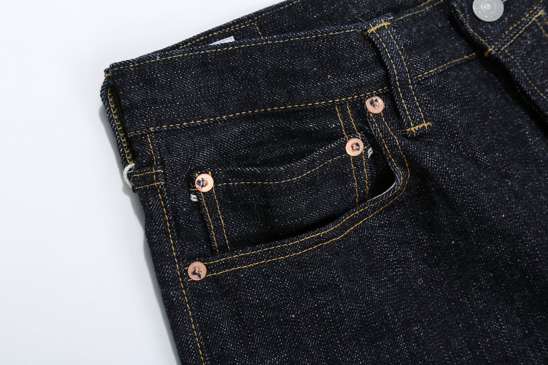 Omoto Denim 0611 15.5oz "Slub-Nep" Selvedge Denim - Relaxed Tapered Fit