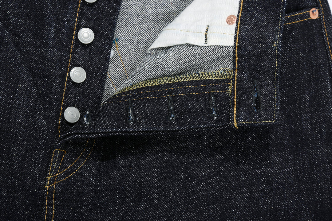 Omoto Denim 0611 15.5oz "Slub-Nep" Selvedge Denim - Relaxed Tapered Fit