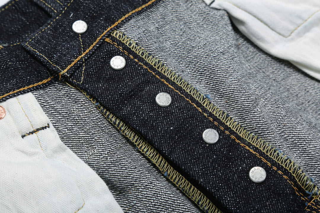 Omoto Denim 0611 15.5oz "Slub-Nep" Selvedge Denim - Relaxed Tapered Fit