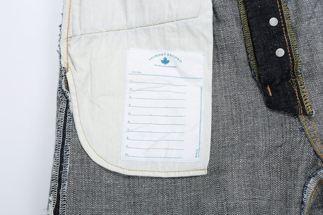 Omoto Denim 0611 15.5oz "Slub-Nep" Selvedge Denim - Relaxed Tapered Fit