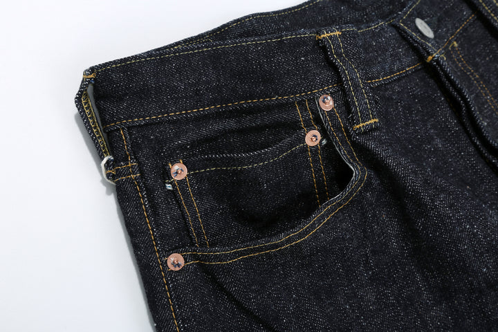 Omoto Denim 0811 15.5oz "Slub-Nep" Selvedge Denim - Wide Straight Fit