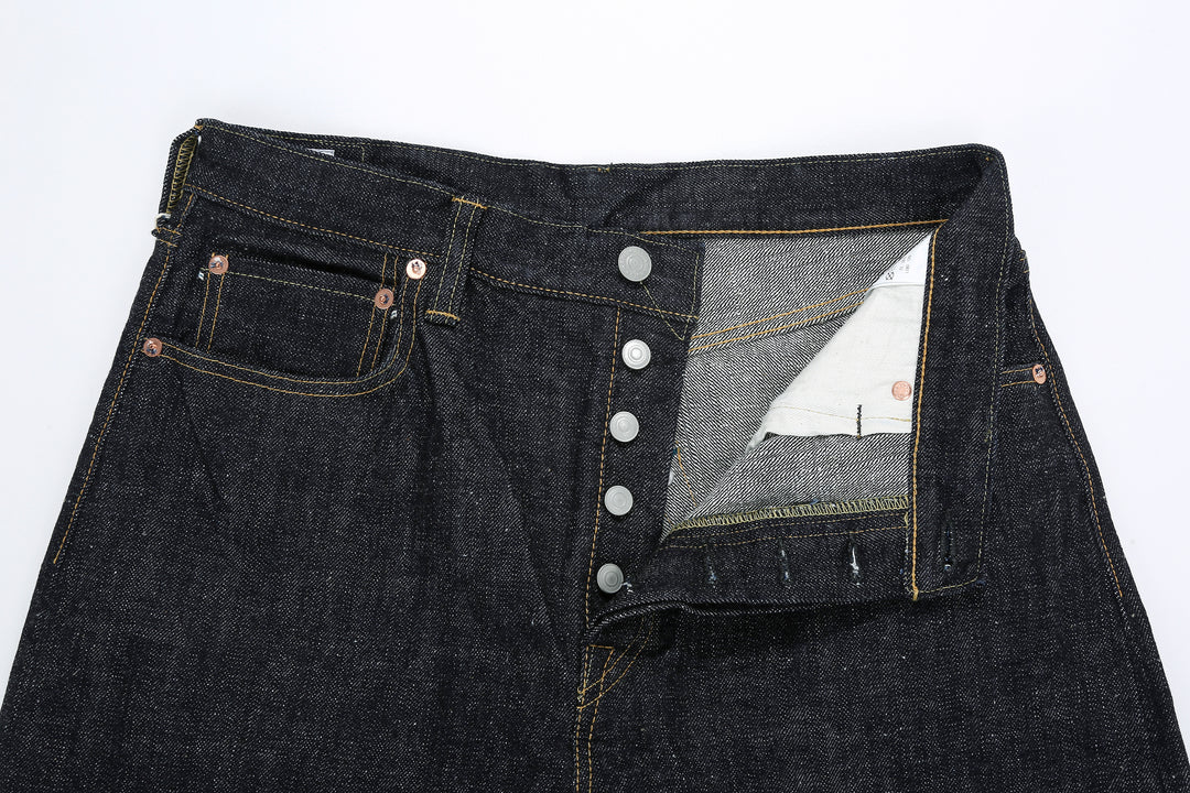 Omoto Denim 0811 15.5oz "Slub-Nep" Selvedge Denim - Wide Straight Fit