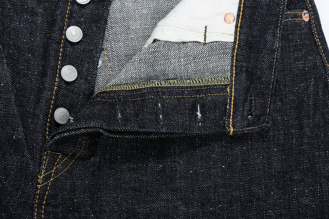 Omoto Denim 0811 15.5oz "Slub-Nep" Selvedge Denim - Wide Straight Fit
