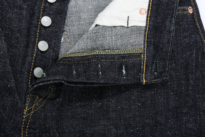Omoto Denim 0811 15.5oz "Slub-Nep" Selvedge Denim - Wide Straight Fit