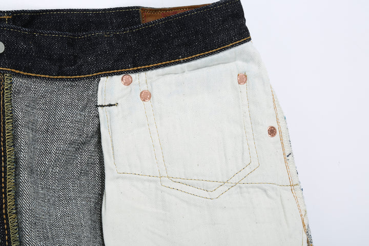 Omoto Denim 0811 15.5oz "Slub-Nep" Selvedge Denim - Wide Straight Fit