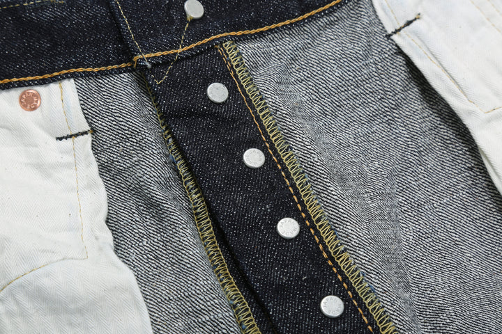 Omoto Denim 0811 15.5oz "Slub-Nep" Selvedge Denim - Wide Straight Fit