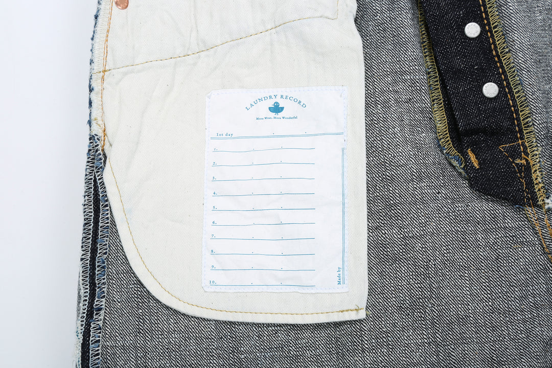 Omoto Denim 0811 15.5oz "Slub-Nep" Selvedge Denim - Wide Straight Fit