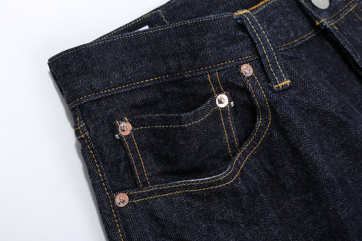 Omoto Denim 0415 13.5oz Selvedge Denim - Slim Tapered Fit