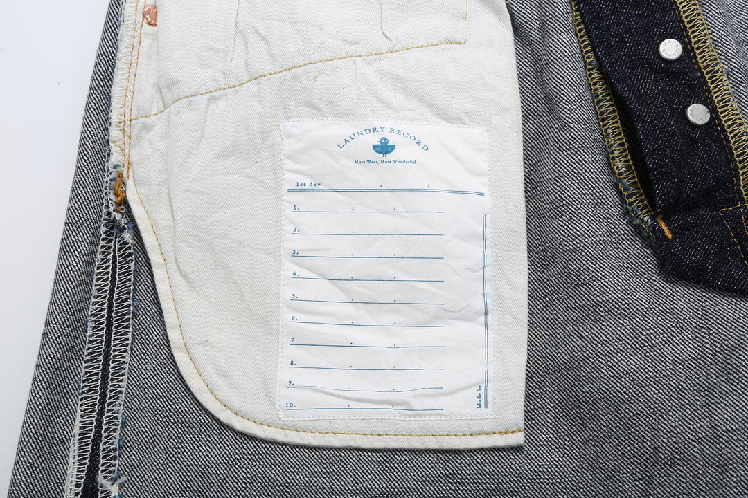 Omoto Denim 0615 13.5oz Selvedge Denim - Relaxed Tapered Fit