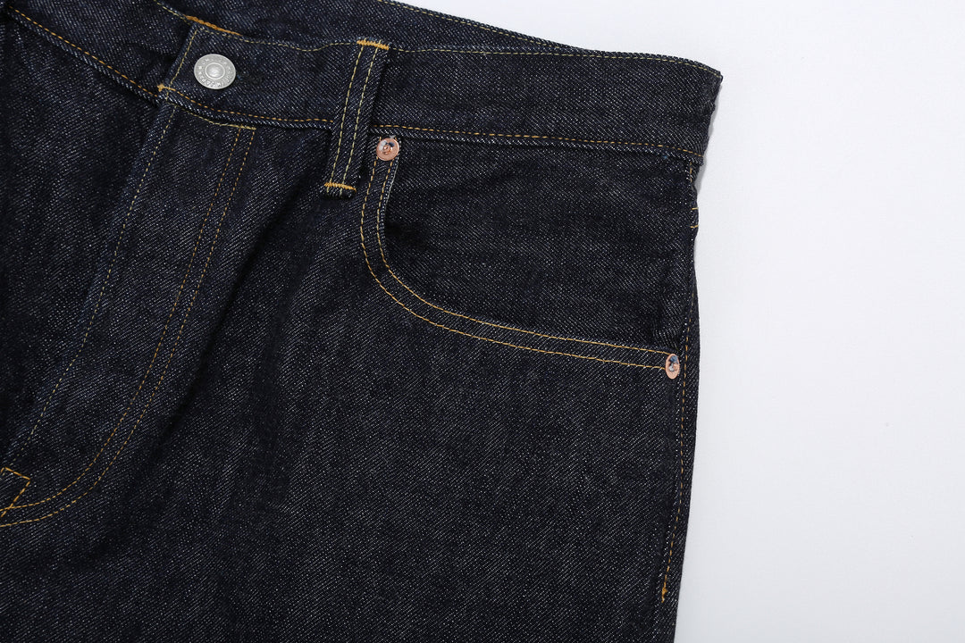 Omoto Denim 0815 13.5oz Selvedge Denim - Wide Straight Fit