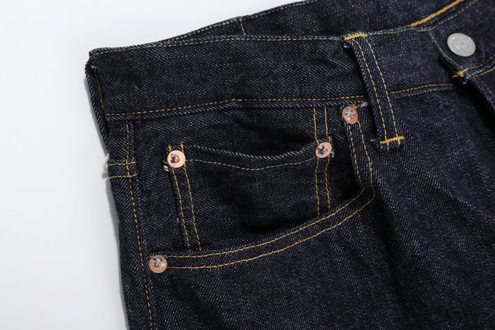 Omoto Denim 0815 13.5oz Selvedge Denim - Wide Straight Fit