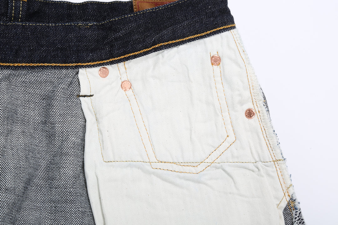 Omoto Denim 0815 13.5oz Selvedge Denim - Wide Straight Fit