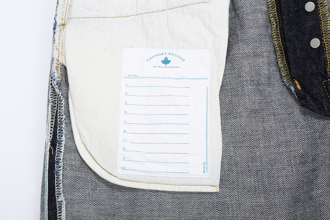 Omoto Denim 0815 13.5oz Selvedge Denim - Wide Straight Fit