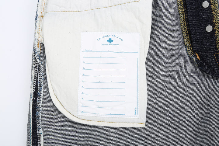 Omoto Denim 0815 13.5oz Selvedge Denim - Wide Straight Fit