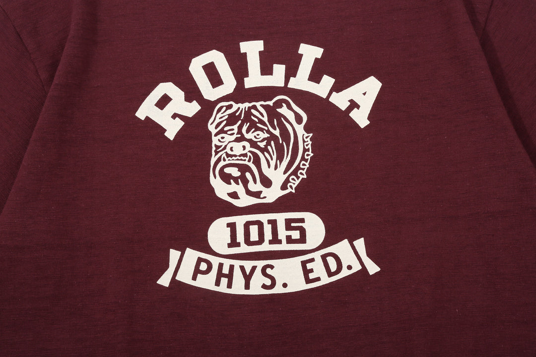 Warehouse Lot 4601 Rolla Shadow Border Slub Yarn T-Shirt