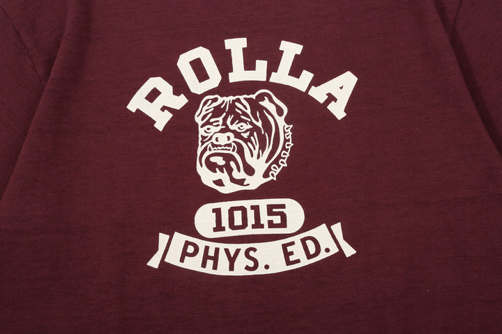 Warehouse Lot 4601 Rolla Shadow Border Slub Yarn T-Shirt