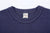 Warehouse Lot 4601 ROLLA shadow border slub yarn crew neck T-shirt knit made in Japan navy front view binder neck