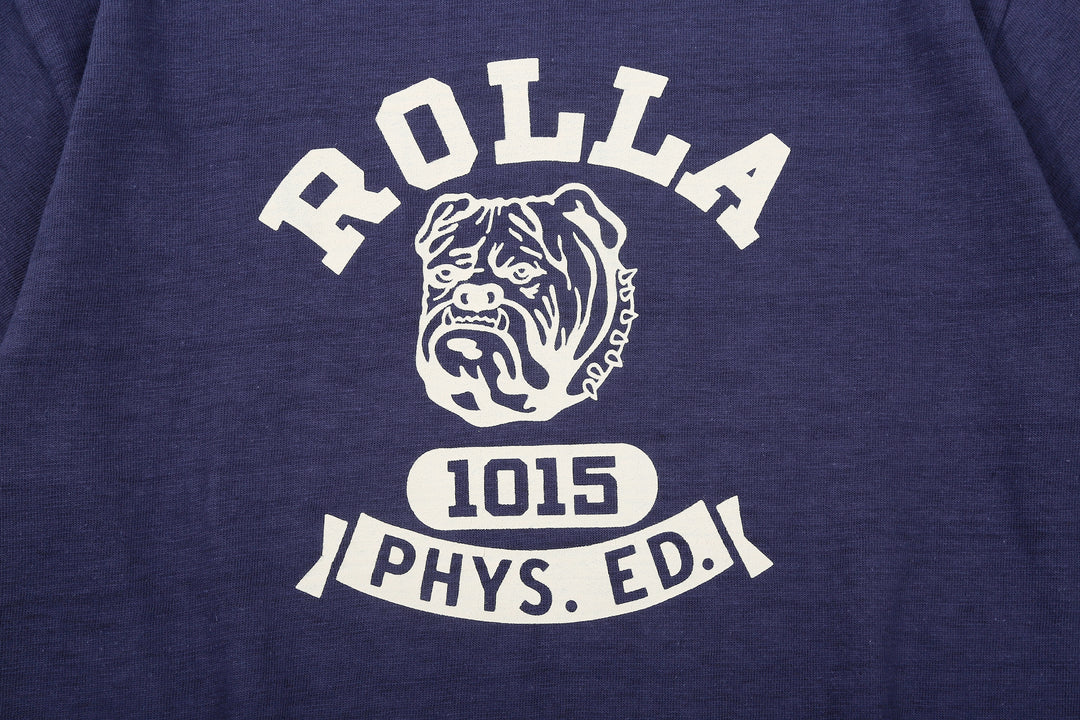 Warehouse Lot 4601 Rolla Shadow Border Slub Yarn T-Shirt