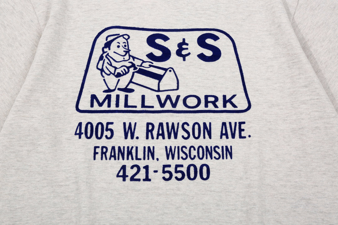 Warehouse Lot 4601 S&S Shadow Border Slub Yarn T-Shirt