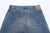 Warehouse 1101 2nd hand selvedge denim jeans vintage wash light indigo straight fit made in Japan back view