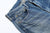 Warehouse 1101 2nd hand selvedge denim jeans vintage wash light indigo straight fit made in Japan right pocket