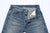 Warehouse 1101 2nd hand selvedge denim jeans vintage wash light indigo straight fit made in Japan button fly