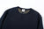 Samurai Jeans SIS25-101 14.5oz Indigo Sweatshirt - Kakishibu Overdyed Neck