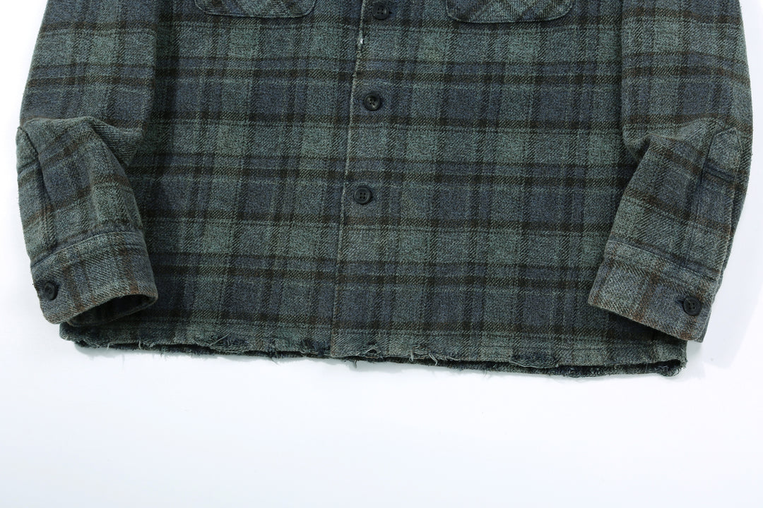 Sugar & Co. SGR-BTS01V Box Check Shirt – Vintage Wash