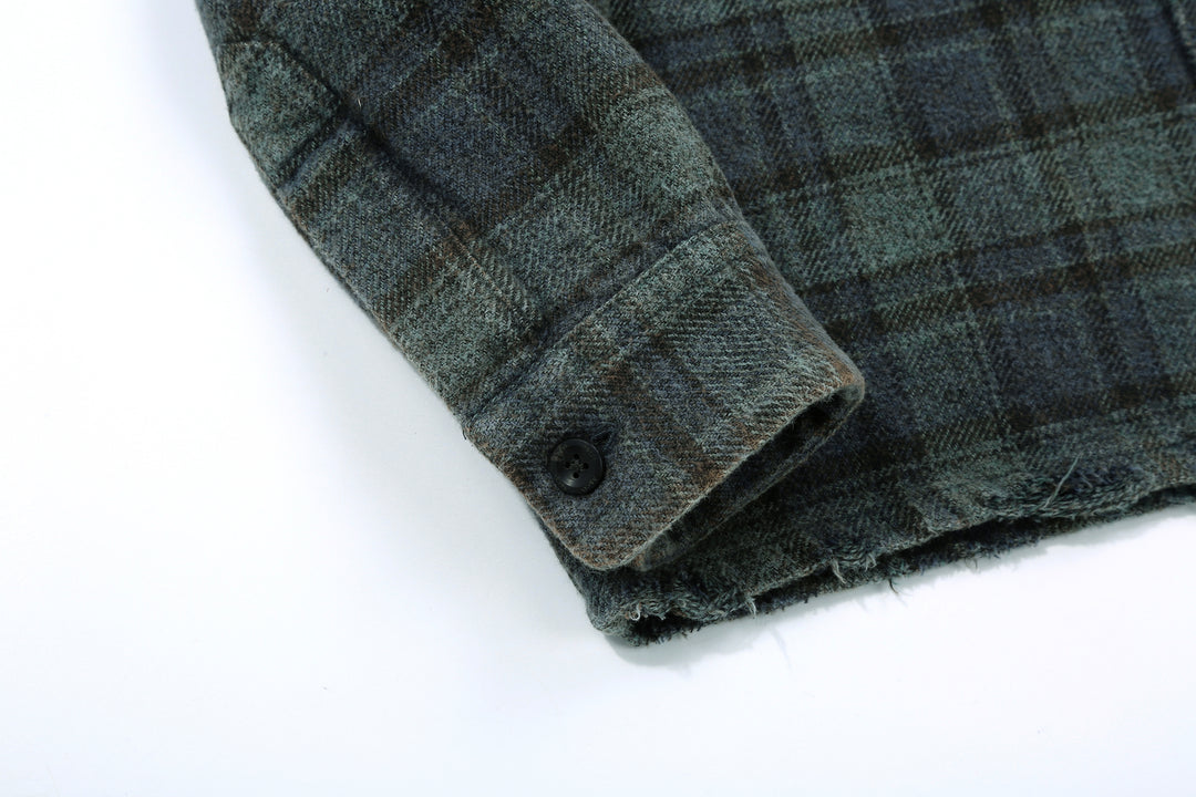 Sugar & Co. SGR-BTS01V Box Check Shirt – Vintage Wash