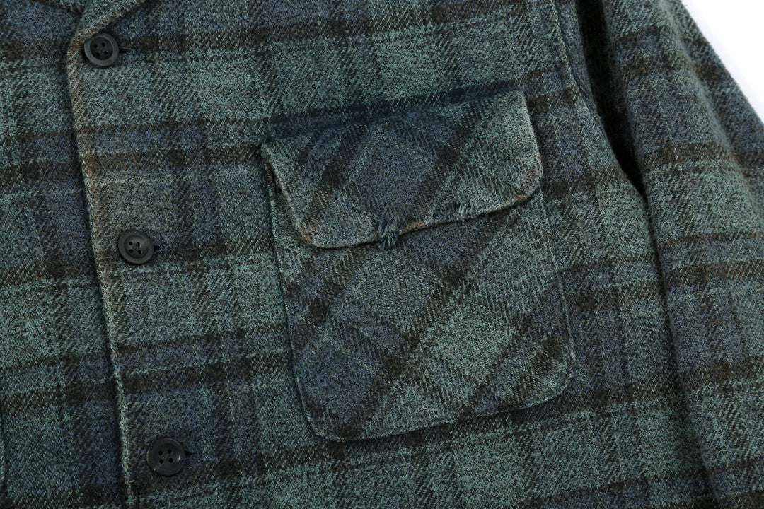 Sugar & Co. SGR-BTS01V Box Check Shirt – Vintage Wash