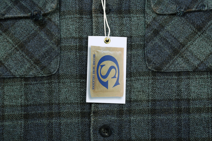 Sugar & Co. SGR-BTS01V Box Check Shirt – Vintage Wash