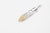 Moto Hideo Motoike FT-50 K18 Gold-Tipped Kazekiri Flight Feather Large_back side detail