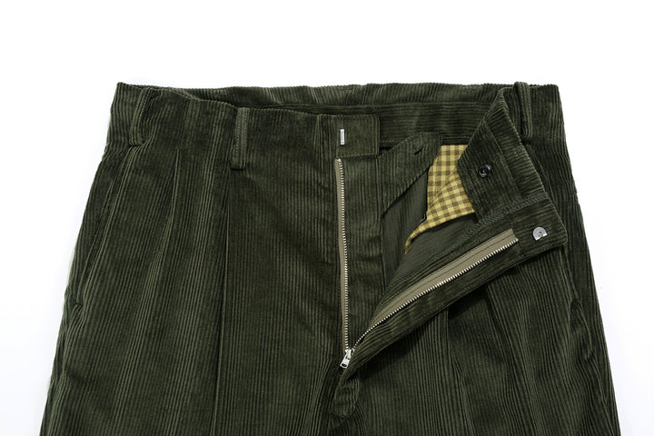attractions wearmasters lot 798 8W corduroy double pleats trousers