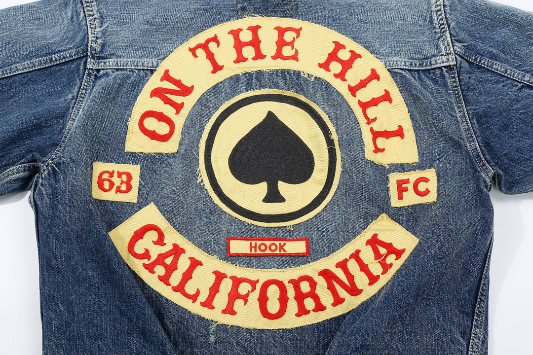 Fullcount 2107HA Dartford Type 1 Denim Jacket - Embroidered Patches