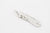 Moto Hideo Motoike FT-02-L Silver Feather with K18 Gold Heart Top - Large back side detail 