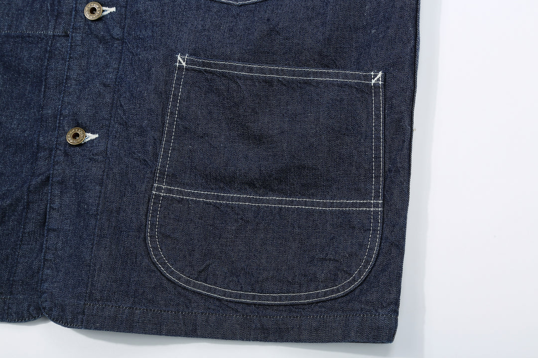 Moto Motor New Vintage RCL7 11oz Jelt Denim Coverall