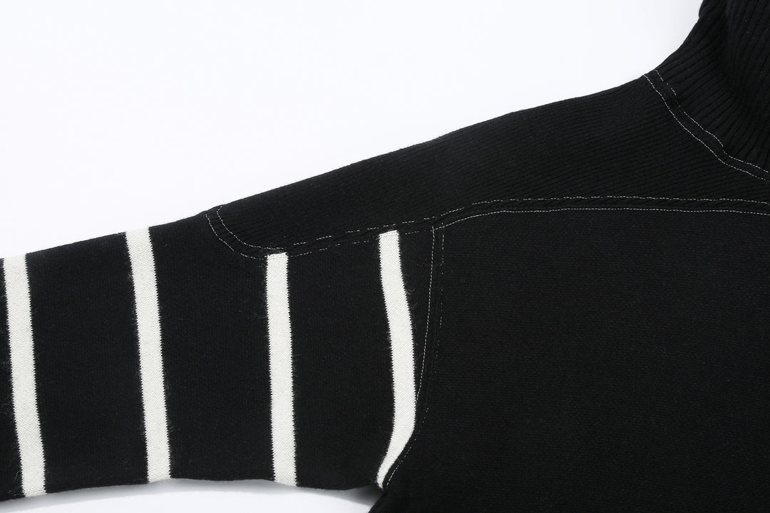 Attractions Wearmasters Lot.582 Turtle Neck Half Zip Wool Sweater