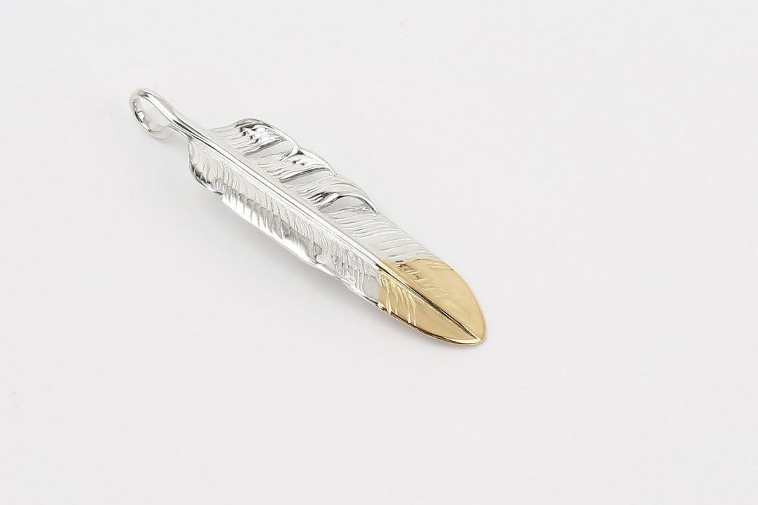 Moto Hideo Motoike FT-05-L K18 Gold-Tipped Feather – Medium