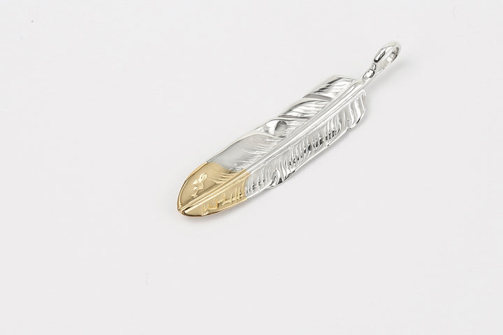 Moto Hideo Motoike FT-05-L K18 Gold-Tipped Feather – Medium