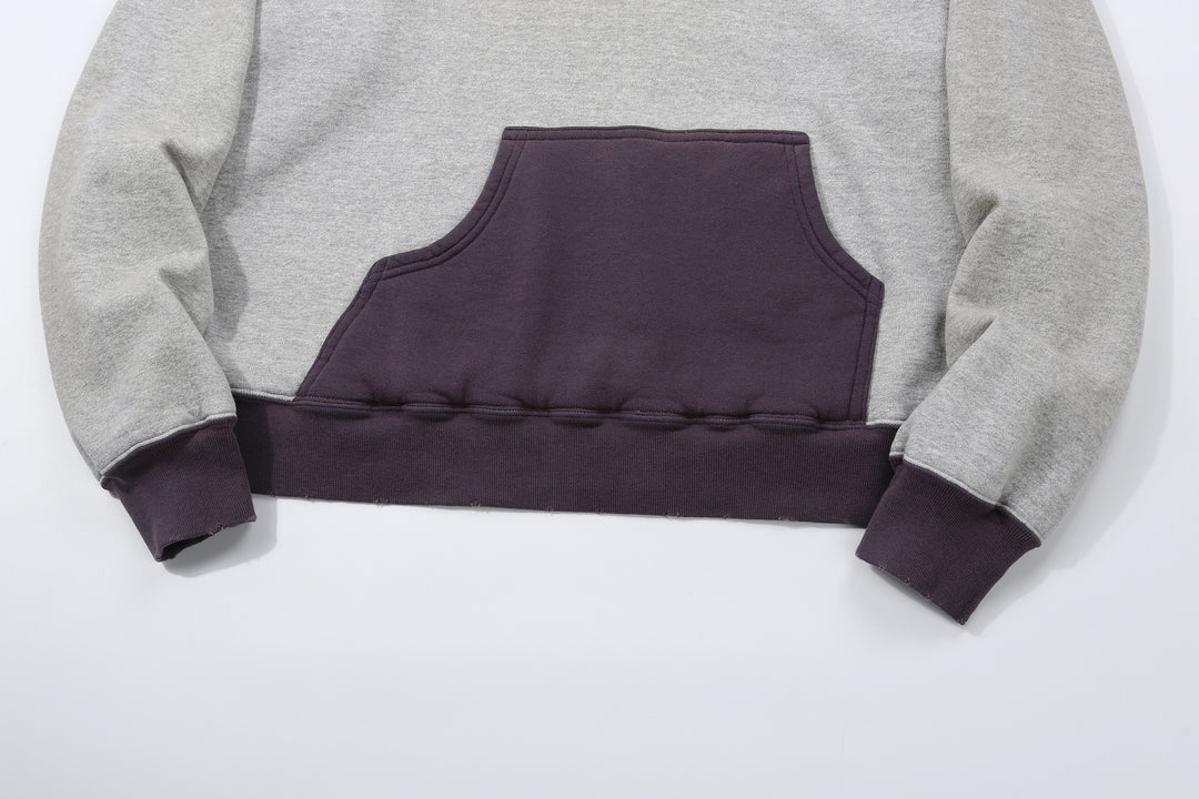 Fullcount 3770-1 Vintage-Style Double Face Hooded Sweatshirt